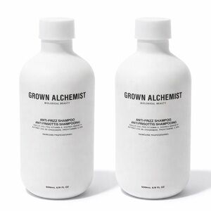 (2 Bottles) Grown Alchemist anti-frizz shampoo 6.76 oz Each - Ginger + Vitamin A